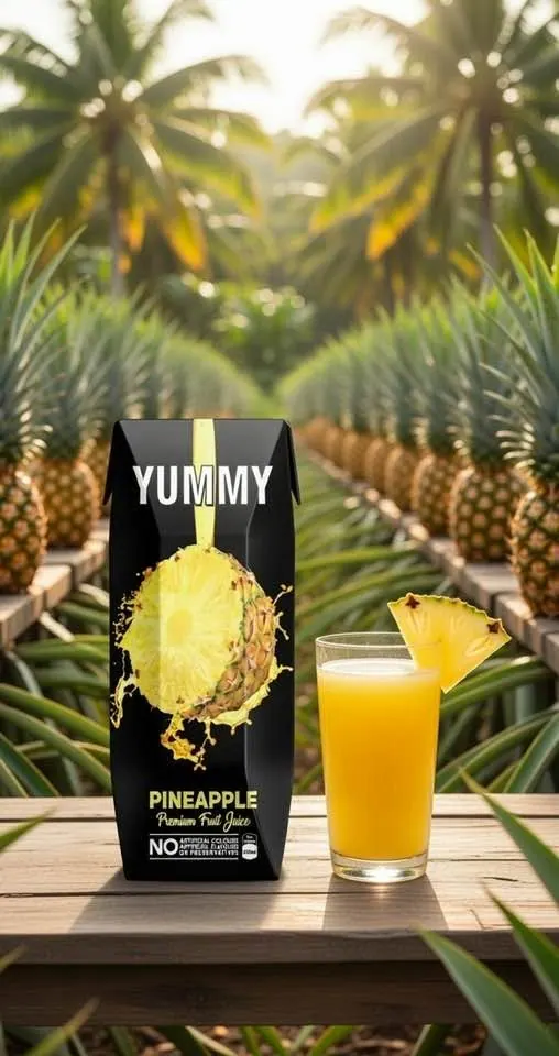 Yummy Pineapple — Premium Fruit Juice